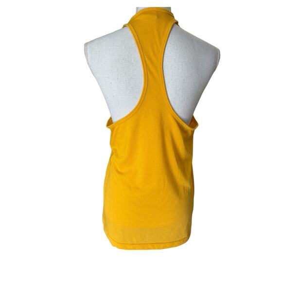 Gymshark Yellow Racer Back Tank Small - Picture 4 of 5
